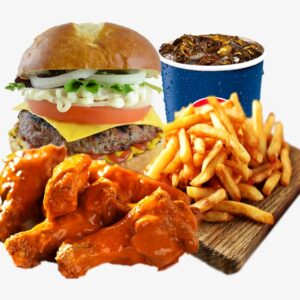 Peri Burger Platter