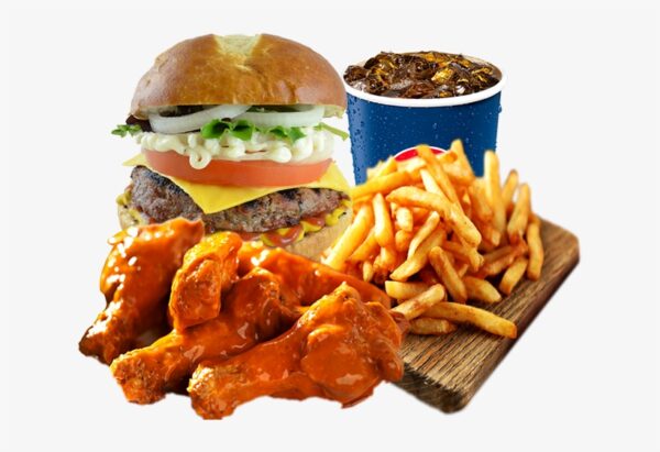 Peri Burger Platter